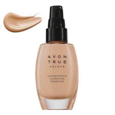 Тональный крем для лица Спокойное сияние AVON TRUE COLOR Теплый бежевый